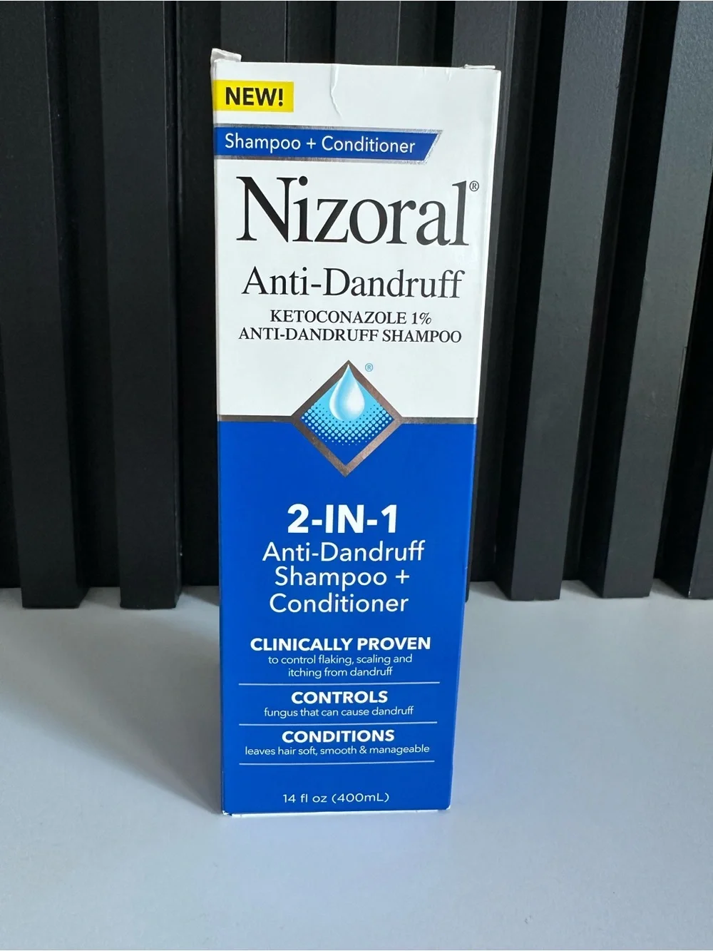 2-in-1 Anti-Dandruff Shampoo + Conditioner - Blue
